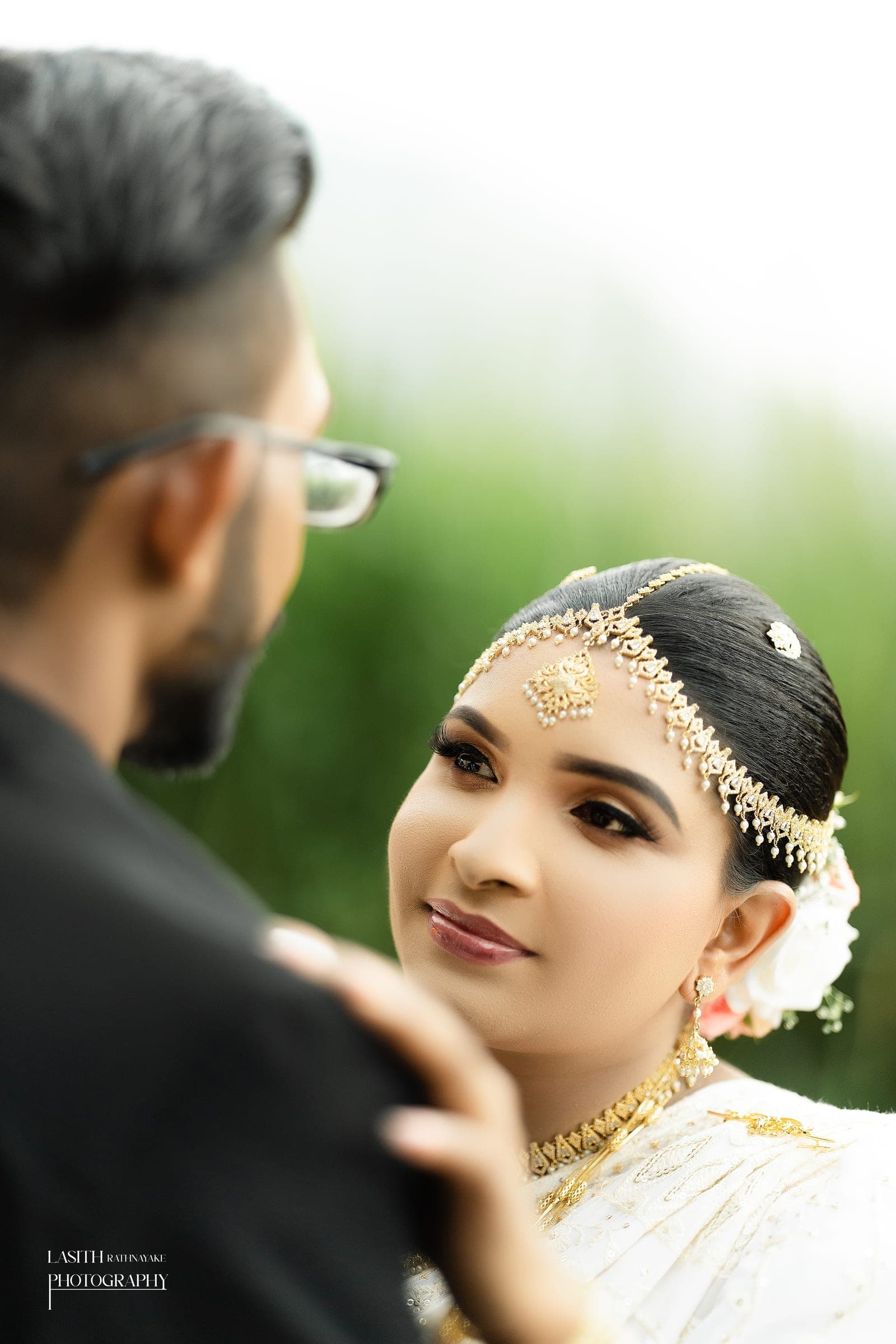 Mahesh and his bride on their wedding day in the hills, photo 5 of 24