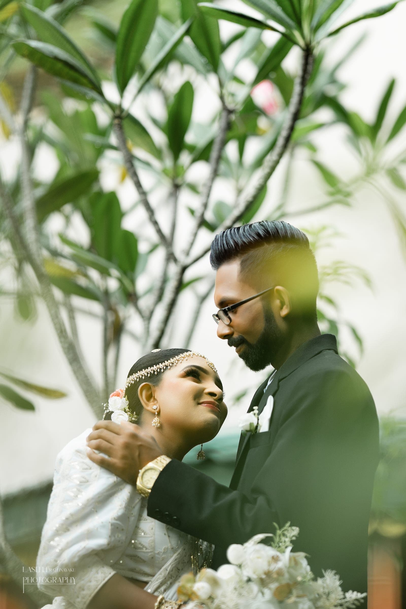 Mahesh and his bride on their wedding day in the hills, photo 11 of 24