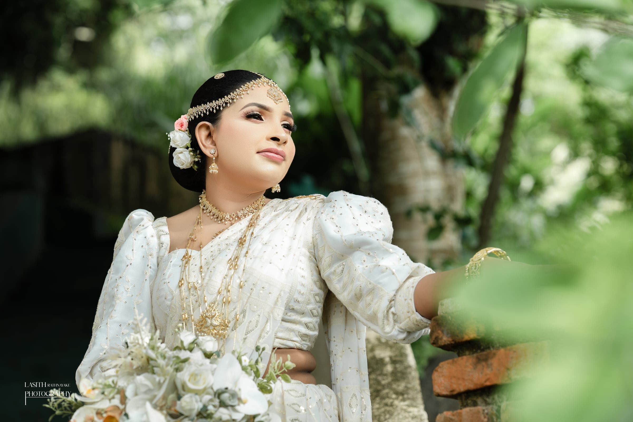 Mahesh and his bride on their wedding day in the hills, photo 16 of 24